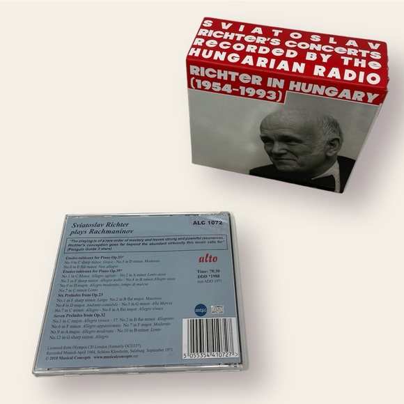 Richter in Hungary (1954-1993) Box Set - Picture 13 of 13